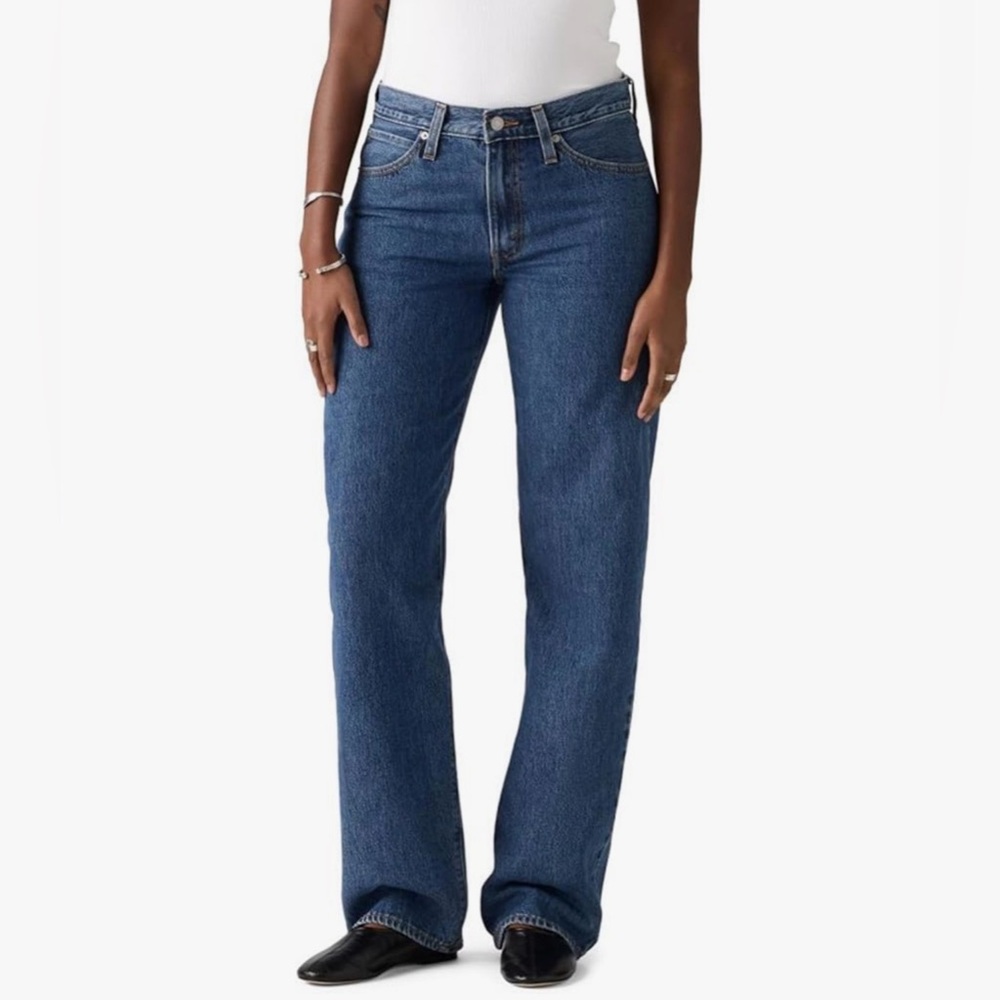 Levi's Straight Leg Women's Jeans in Blue Denim - Picture 3 of 10